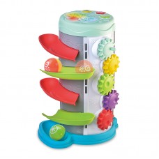 Hap-P-Kid Little Learner 5 In 1 Activity Fun Tower | Activity Center | Sensory Activity Toy | Interactive Toy | 12 months+
